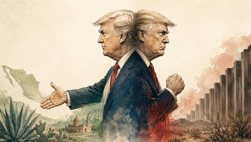 Las dos caras del gobierno de Trump frente a México
