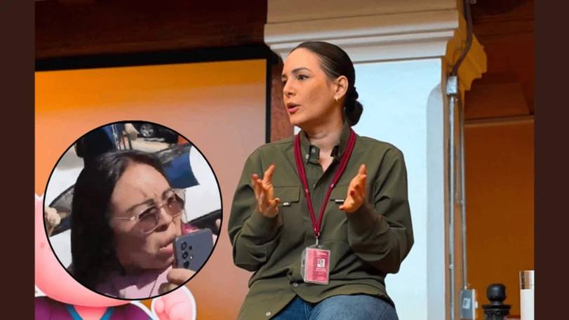 ¿Quién es Erandi López Herrería, sobrina de AMLO? Esto se sabe tras el empujón a una reportera | VIDEO